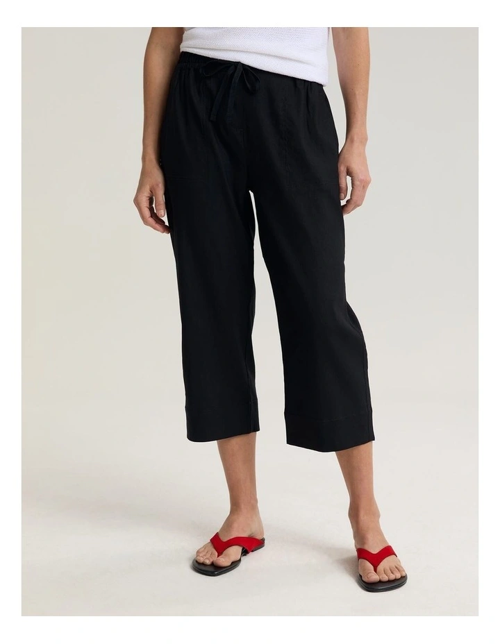 Rosa Crop Linen Pant image 1