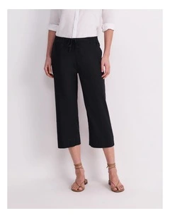 Rosa Crop Linen Pant