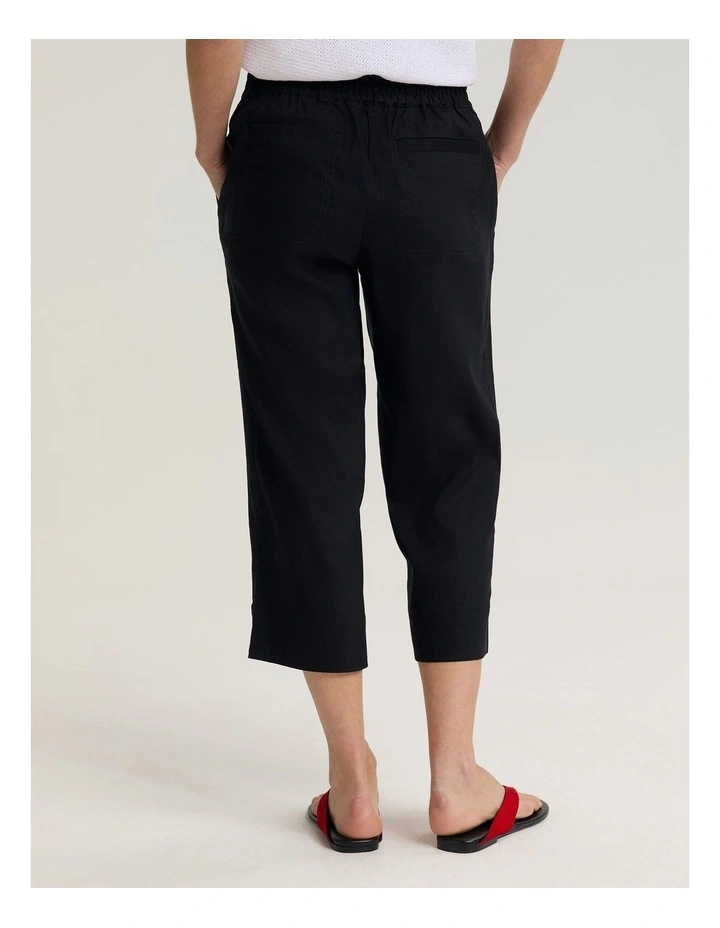 Rosa Crop Linen Pant image 2
