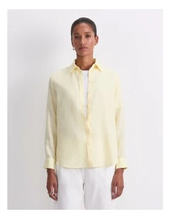 Dahlia Long Sleeve Linen Shirt