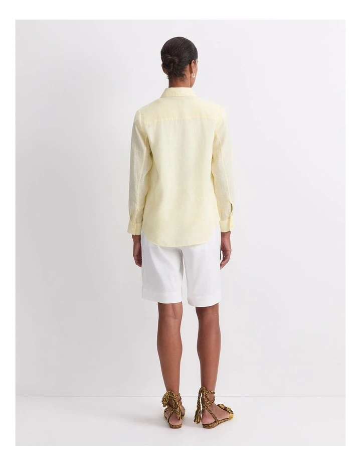 Dahlia Long Sleeve Linen Shirt image 2