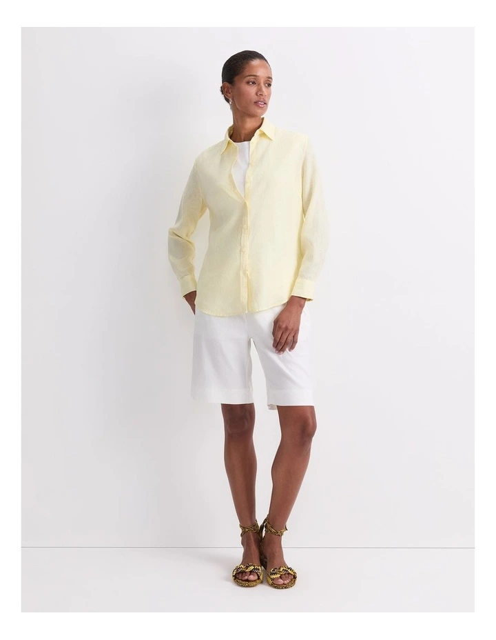 Dahlia Long Sleeve Linen Shirt image 3