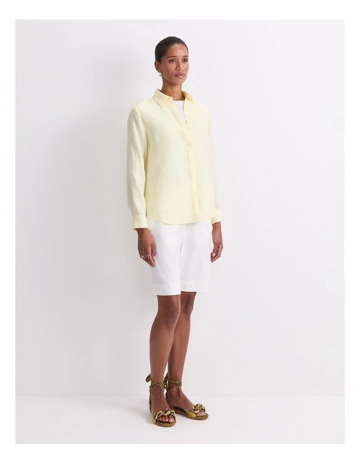 Dahlia Long Sleeve Linen Shirt image 4