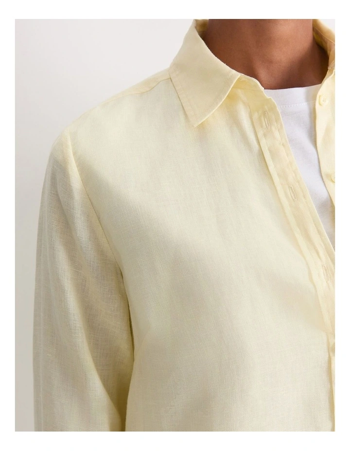 Dahlia Long Sleeve Linen Shirt image 6