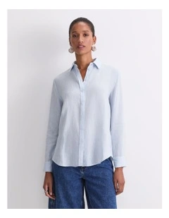 Dahlia Long Sleeve Linen Shirt