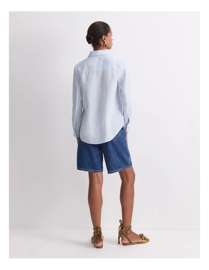 Dahlia Long Sleeve Linen Shirt image 2