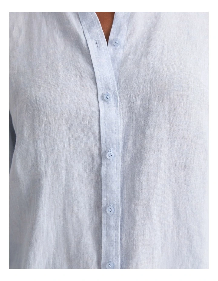 Dahlia Long Sleeve Linen Shirt image 6