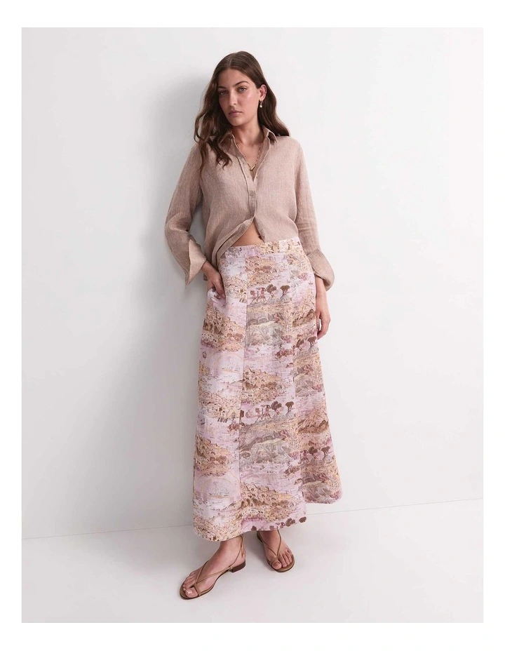 Dahlia Long Sleeve Linen Shirt image 3