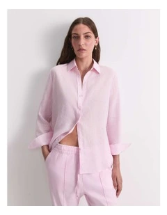 Dahlia Long Sleeve Linen Shirt