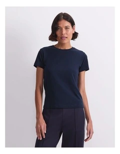 Perfect Tee in Blue