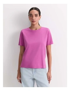 Mercerised Cotton Short Sleeve Tee