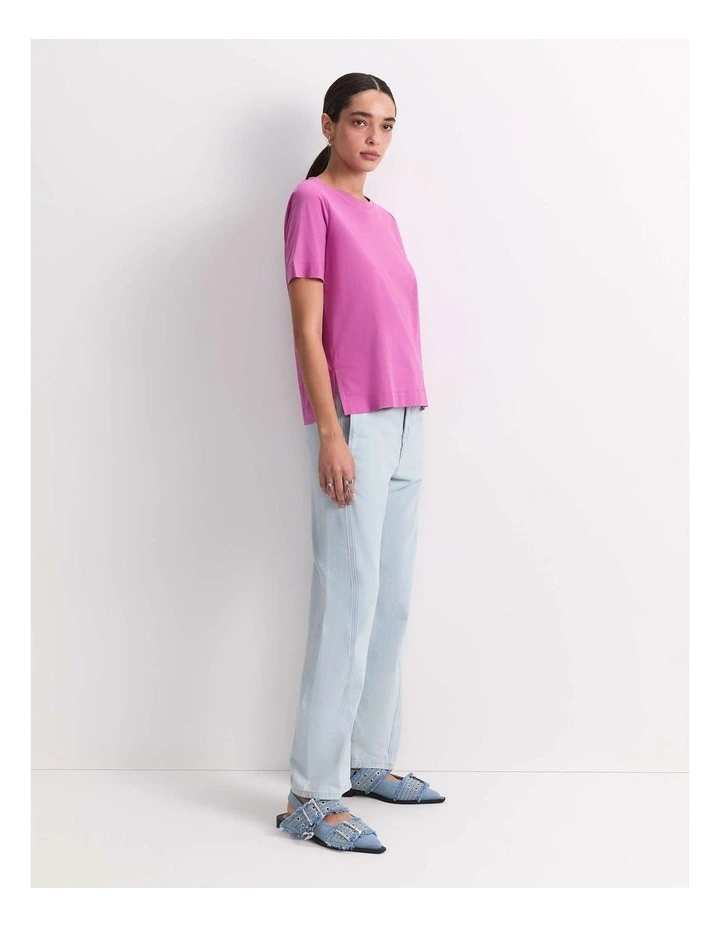 Mercerised Cotton Short Sleeve Tee image 5