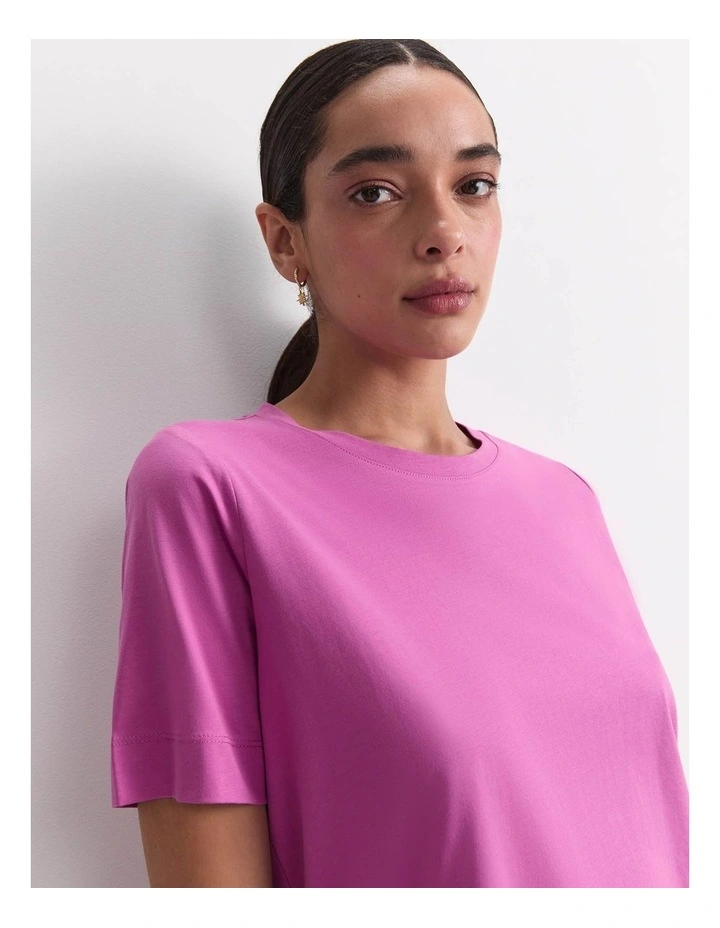 Mercerised Cotton Short Sleeve Tee image 6
