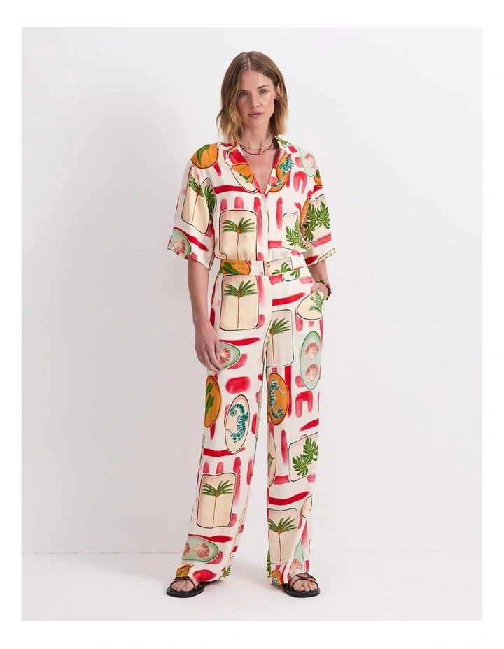 Bliss Relaxed Pant in Multi image 3