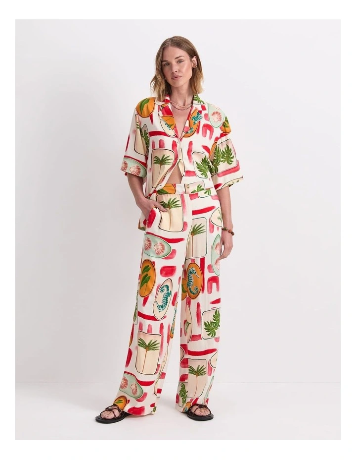 Bliss Relaxed Pant in Multi image 5