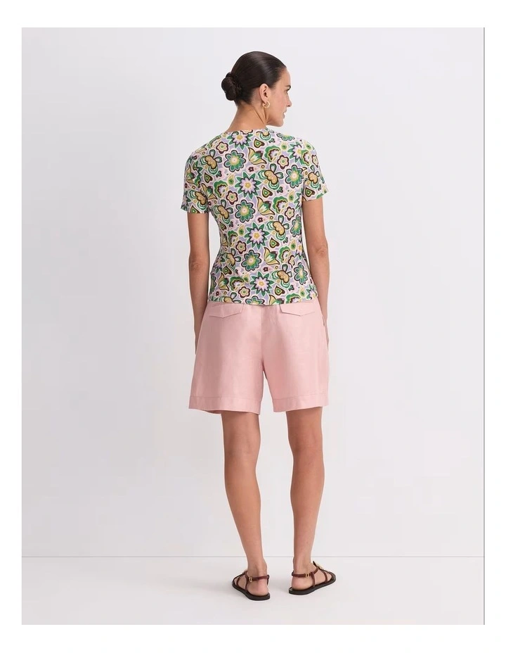 Peace Love Liberty Tee in Multi image 2