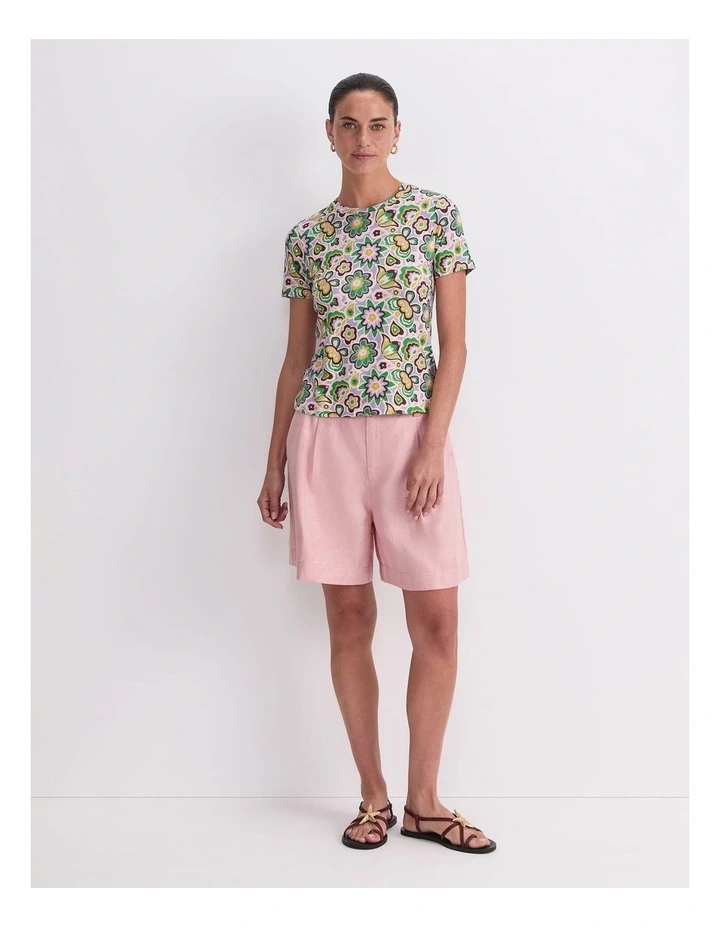 Peace Love Liberty Tee in Multi image 4