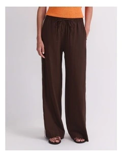 Rosa Trim Pants in Brown