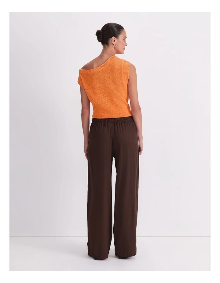 Rosa Trim Pants in Brown image 2