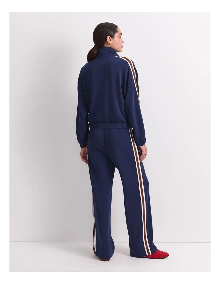 Kayla Track Jacket in Blue image 2