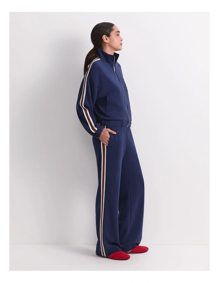 Kayla Track Jacket in Blue image 4