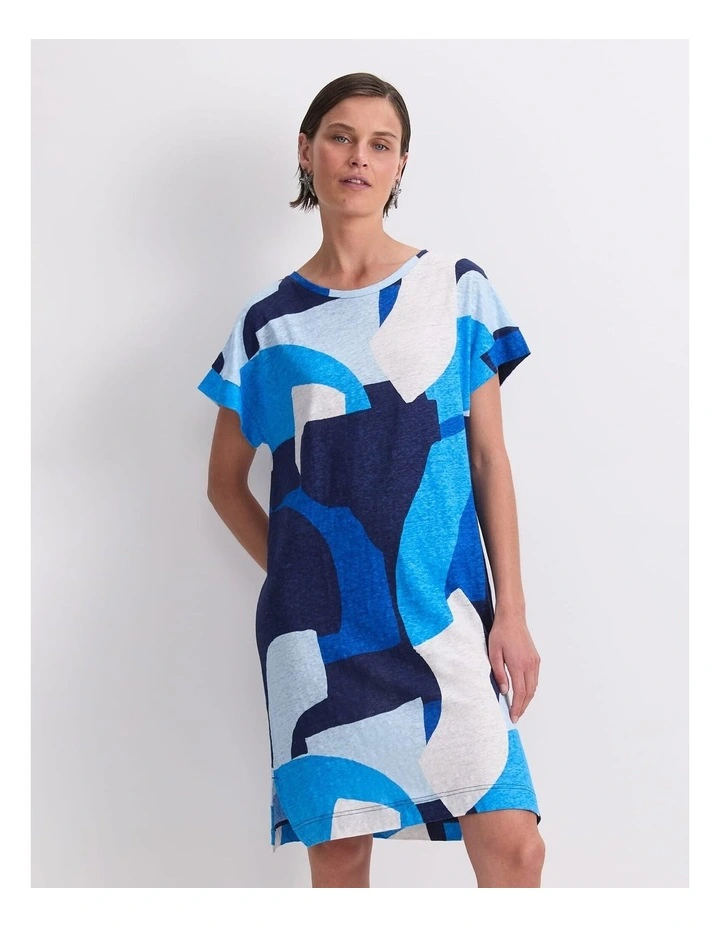 Nora Linen Mini Dress image 1