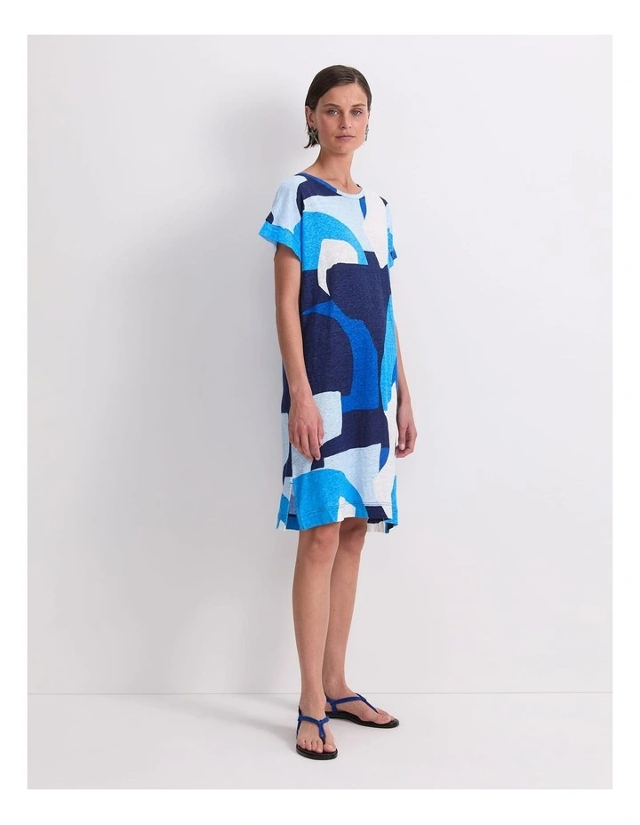 Nora Linen Mini Dress image 3