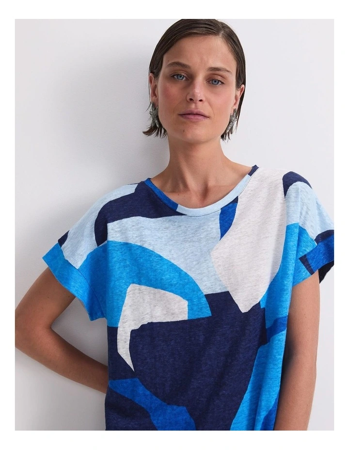 Nora Linen Mini Dress image 6