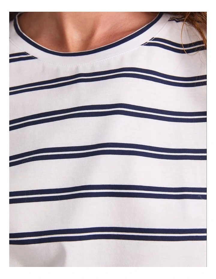 Maria Mercerised Tee in Multi image 6
