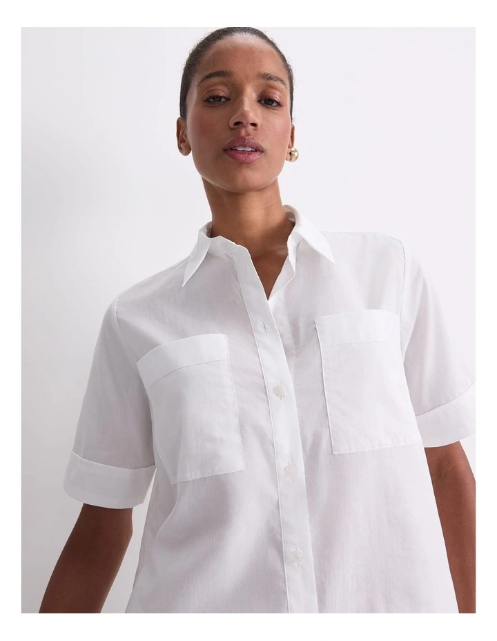 Short Sleeve Lily Voile Shirt image 3