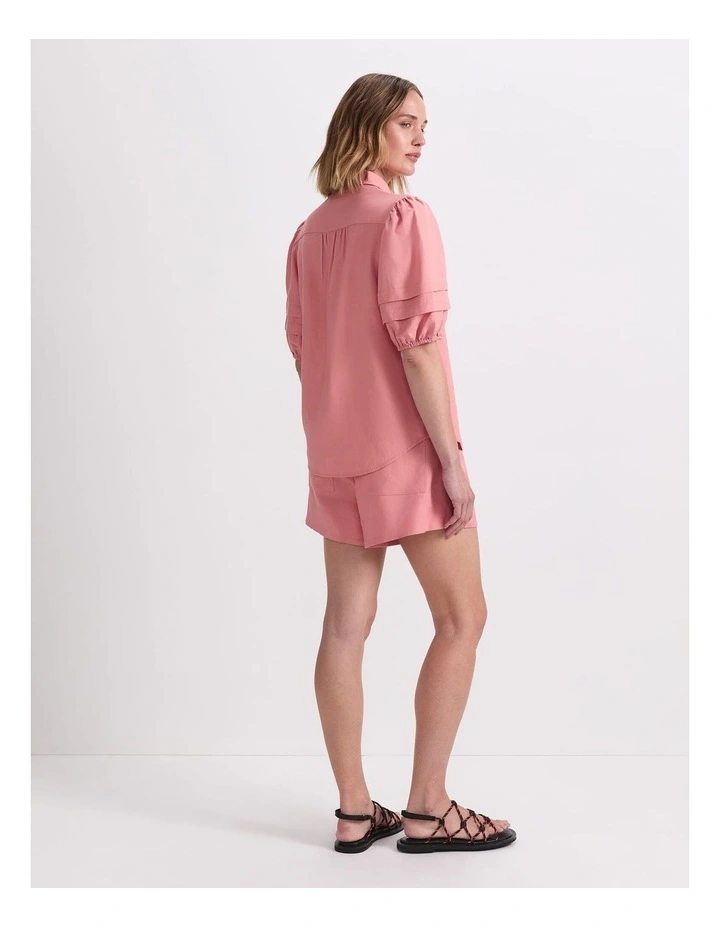 Lola Blouse in Dark Pink image 2