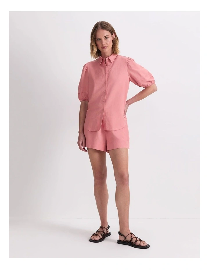 Lola Blouse in Dark Pink image 3