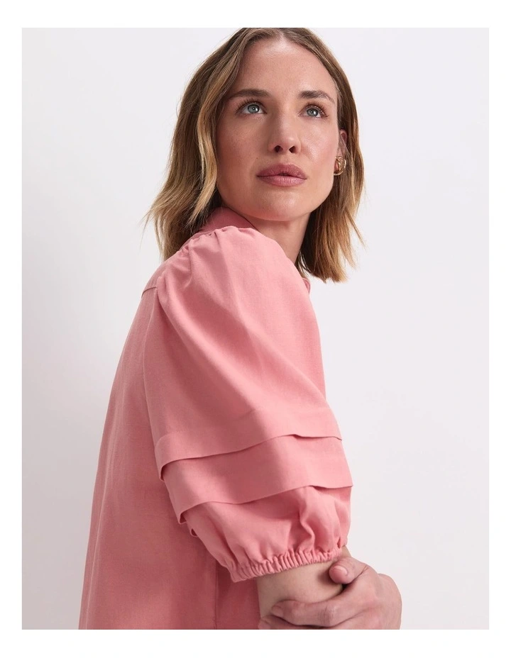 Lola Blouse in Dark Pink image 4