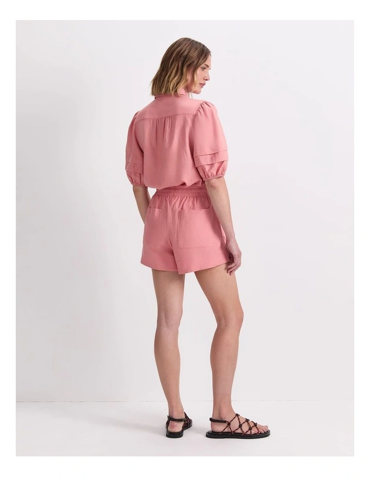 Lola Short in Dark Pink image 2