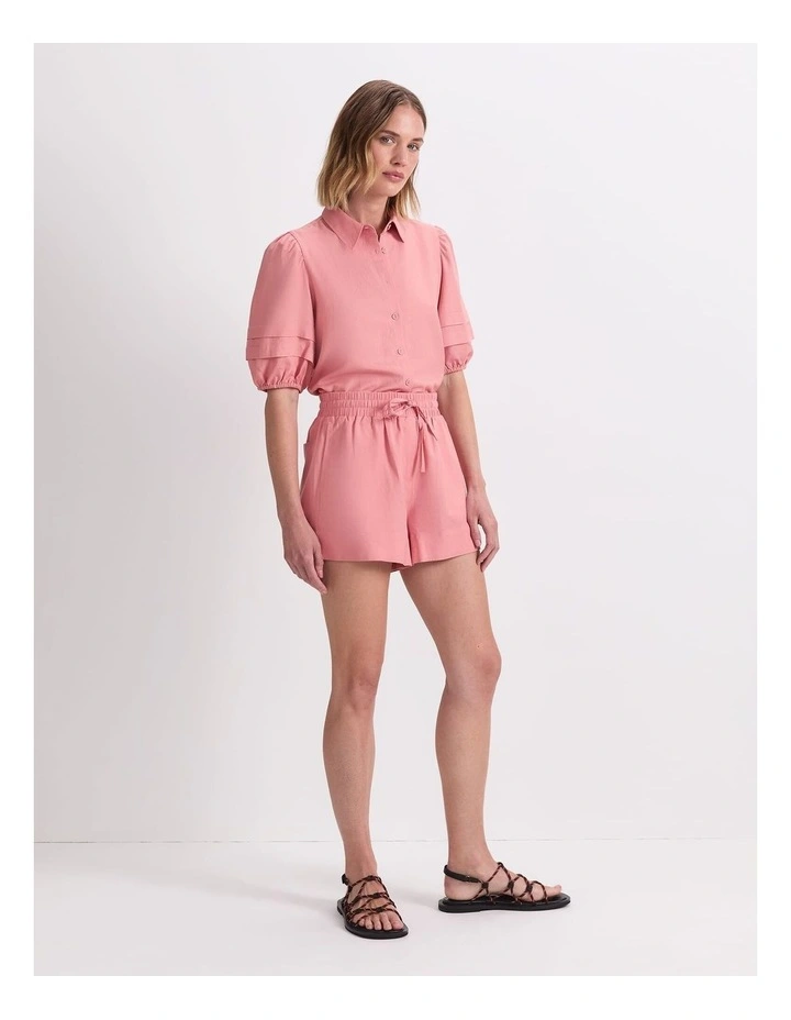 Lola Short in Dark Pink image 3