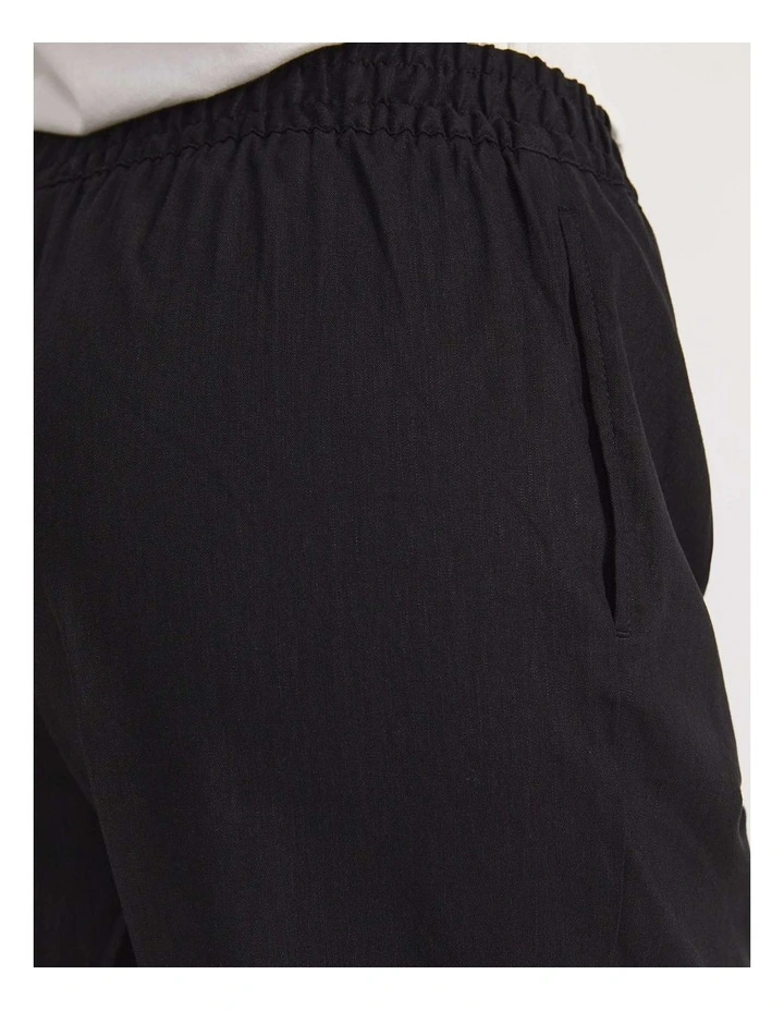 Rosa Elasticated Short in Black image 5