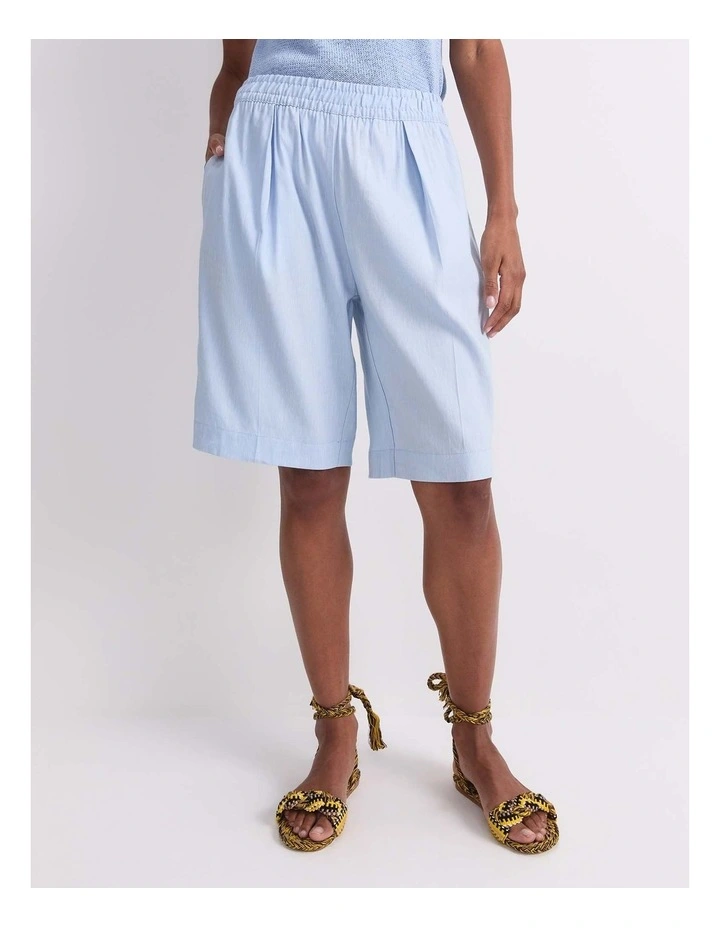 Rosa Elasticated Short in Blue image 1