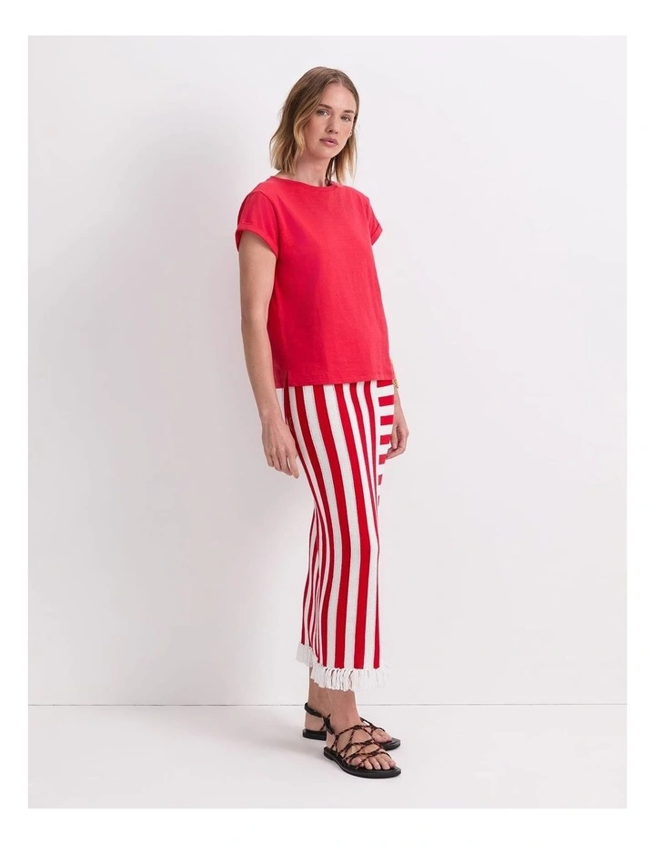 Alexa Slub Cotton Tee image 3