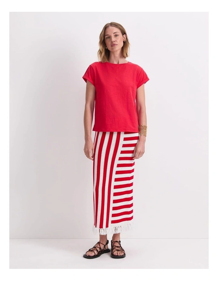 Alexa Slub Cotton Tee image 4