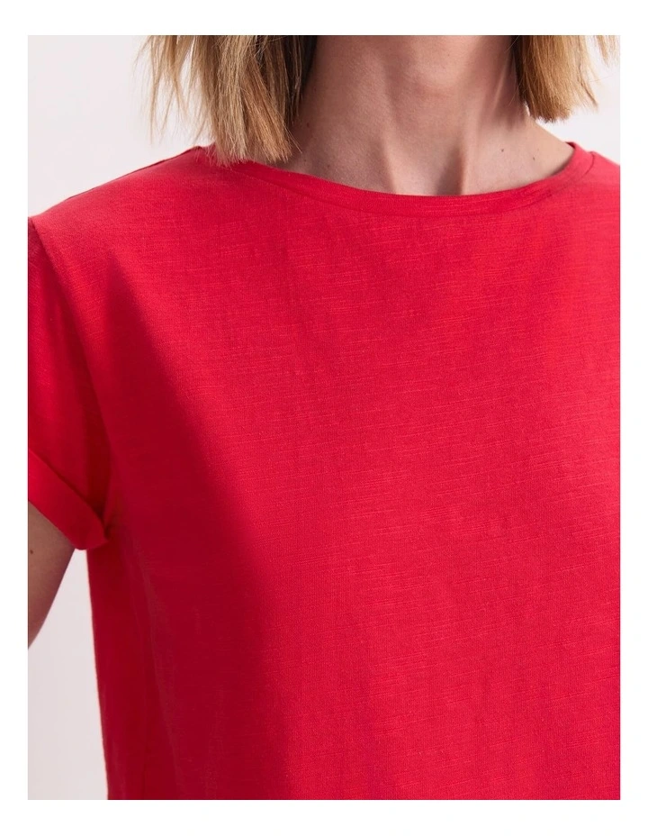 Alexa Slub Cotton Tee image 5