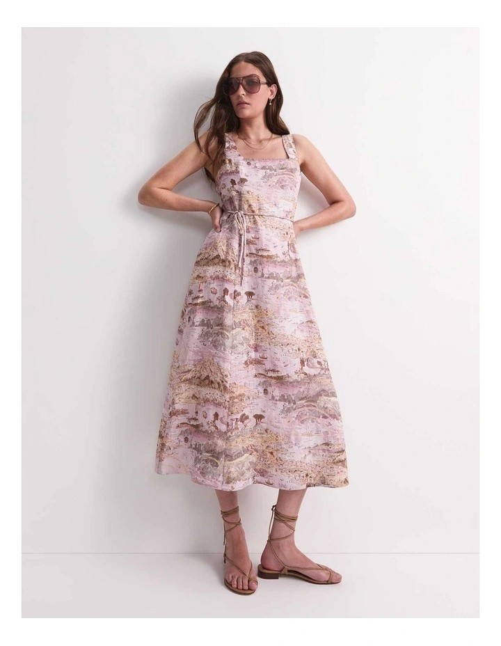 Story Map Liberty Midi Dress image 1
