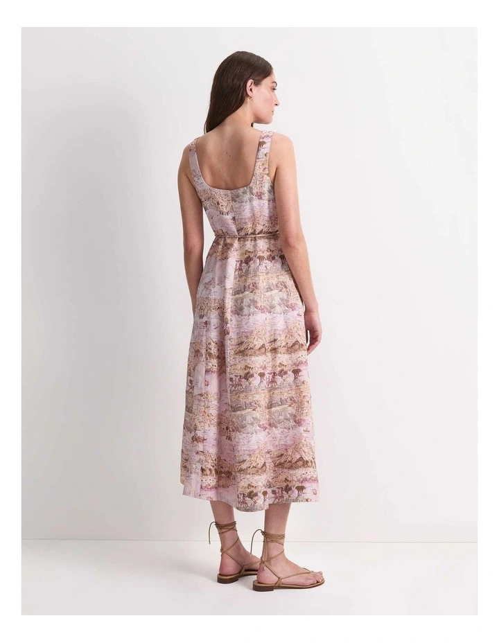 Story Map Liberty Midi Dress image 2