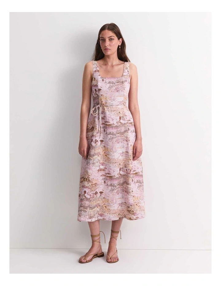 Story Map Liberty Midi Dress image 3