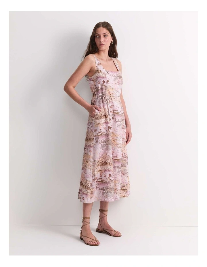 Story Map Liberty Midi Dress image 4