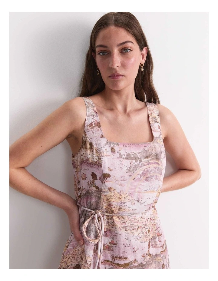 Story Map Liberty Midi Dress image 5