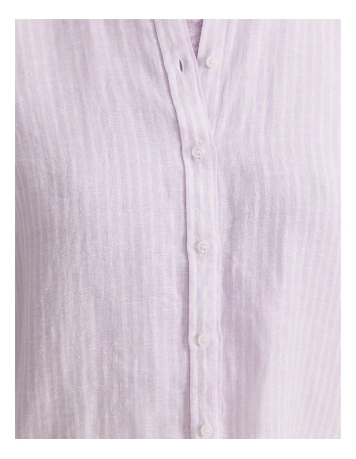 Dahlia Stripe Linen Shirt image 6