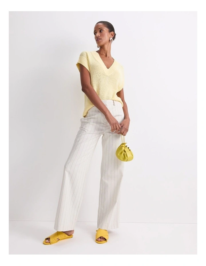 Priya Pinstripe Pant image 3