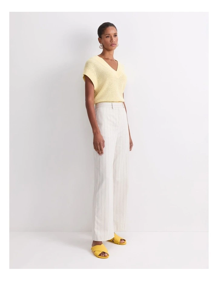 Priya Pinstripe Pant image 4