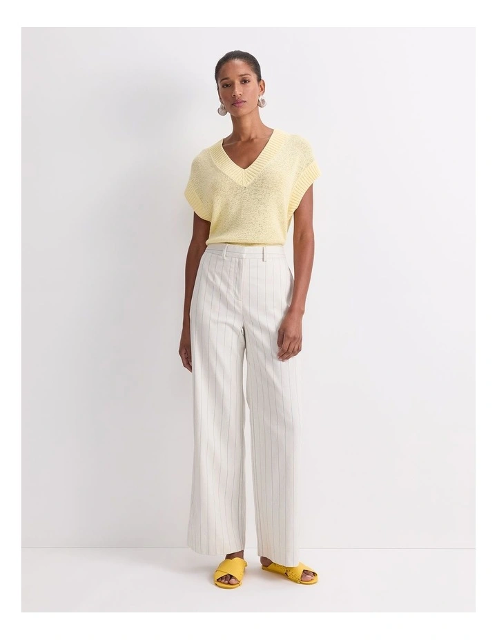 Priya Pinstripe Pant image 5