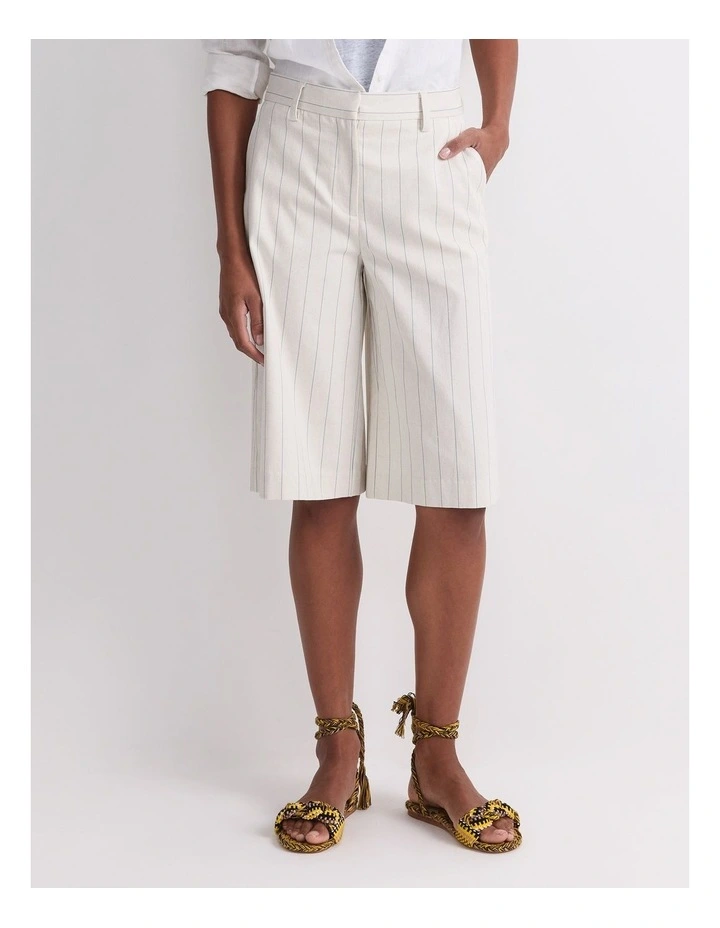 Priya Pinstripe Short image 1